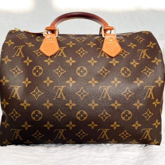 Louis Vuitton Monogram Speedy 30 Handbag - Picture 5 of 11